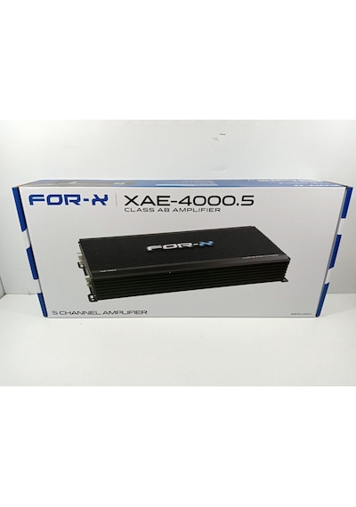 For-x Xae-4000.5-4x70w Rms-1x200w Rms-5 Kanallı Profesyonel-kaliteli-bas Kumandalı -amfi