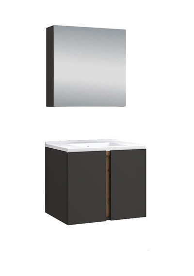 %100 Mdf 65 Cm Lavina Banyo Dolabı Beyaz