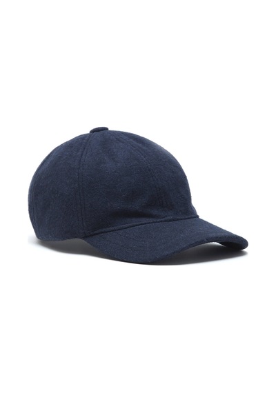 Kip Lacivert %73 Polyester ,%27 Yün Sapka Lacivert