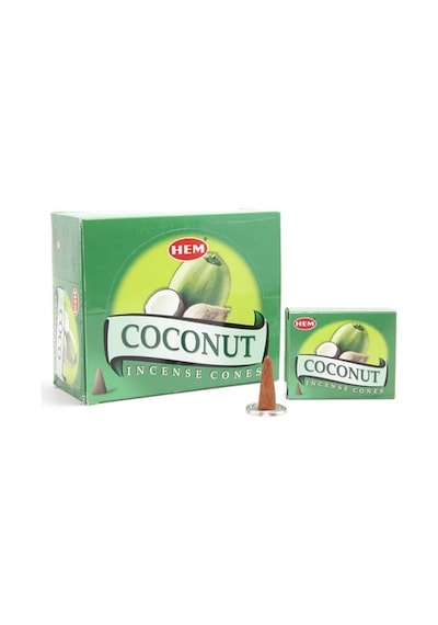 Coconut Aromalı Konik Tütsü