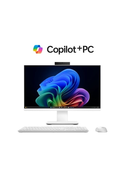 Asus Expertcenter P600 AİO PM640KA-AI516512W0D Ryzen AI 5 16GB 512 GB 23.8" W11P Masaüstü Bilgisayar