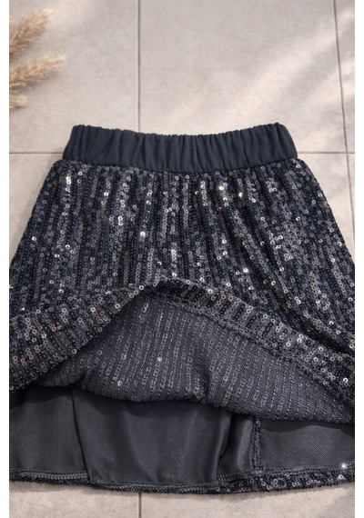 Uğur Bebe Kız Çocuk Premium Siyah Pullu Esnek Etekli Şık Lüks Sweatshirt Takımı Siyah Siyah Uğur Bebe Kız Çocuk Premium Siyah Pullu Esnek Etekli Şık Lüks Sweatshirt Takımı Siyah Siyah
