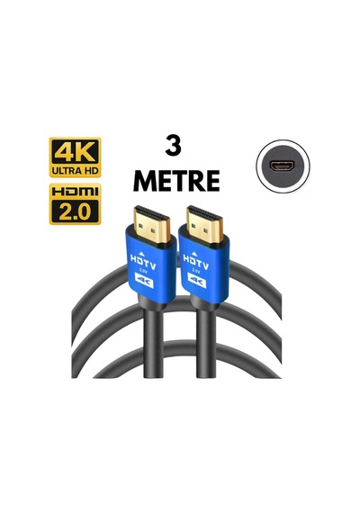 Mas Hdmıpro3 4k Ultra Hd Hdmı 2.0 Kablo 3 Metre - 60hz 18gbps