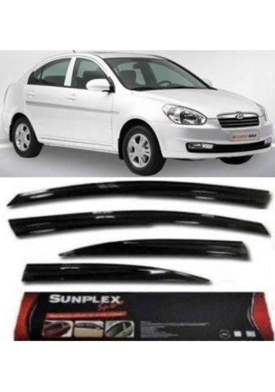 CAM RÜZGARLIĞI HYUNDAI ACCENT ERA 2006-2013 ÖN-ARKA SPORT STYLE
