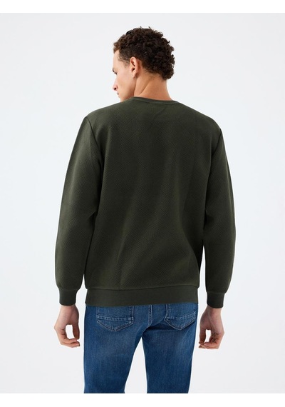 Loft Erkek Sweatshirt Lf2040993 Haki