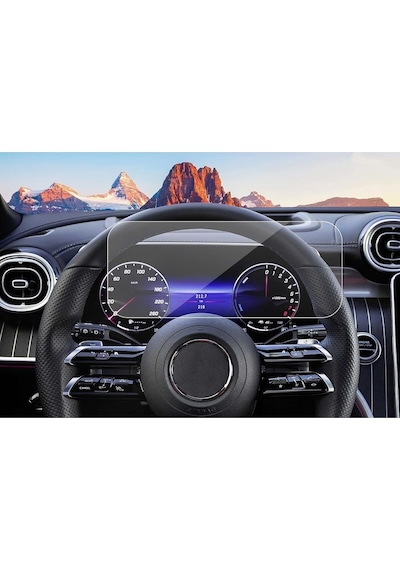 Mercedes Glc 2023-2024 Coupe Model Hariç 12.3" Gösterge Ekran Koruma