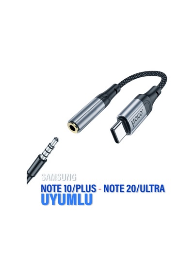 Note10/20 Ultra-plus Type-c 3.5mm Dönüştürücü Çevirici Kulaklık