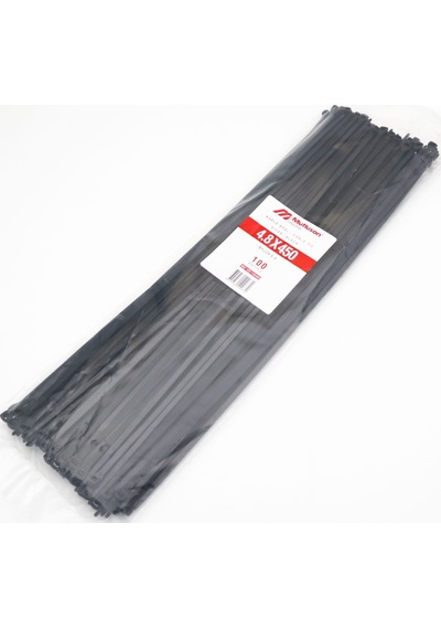 Mutlusan 4.8x450 Siyah Kablo Bağı 100 Lü