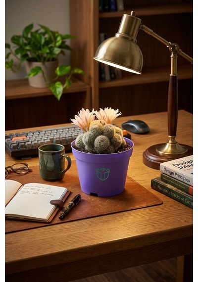 Rebutia Sunrise Bol Yavrulu Çiçek Açan Kaktüs 8.5 Cm Saksıda
