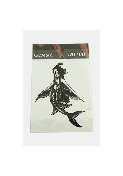 Deniz - 514 - Kızı Tattoo - Kmrsfres - Dövme Sticker-beyaz