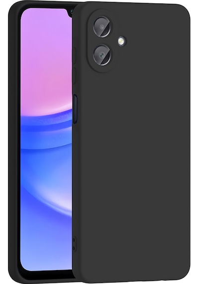 Samsung Uyumlu Galaxy A07 Kılıf Zore Mara Lansman Kapak Siyah