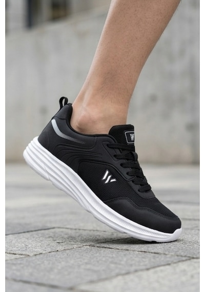 Comfy Step Siyah Beyaz Günlük Spor Sneaker Kaymaz Taban Konfor Serisi Erkek Ayakkabı Siyah - Beyaz Comfy Step Siyah Beyaz Günlük Spor Sneaker Kaymaz Taban Konfor Serisi Erkek Ayakkabı Siyah - Beyaz