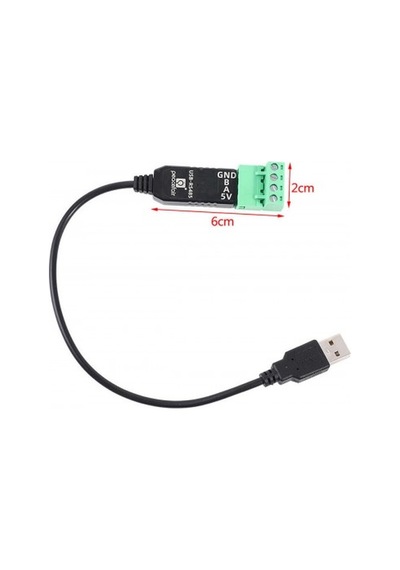 30cm Kablolu Usb To Rs485 Modül Kutulu Endüstriyel Tip Com Seri Port Sinyal Çevirici Haberleşme Otomasyon Plc Medikal