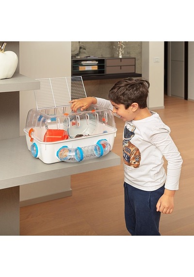 57923499 Hamster Kafesi 40,5 X 29,5 X Y 22,5 Cm Beyaz, 1