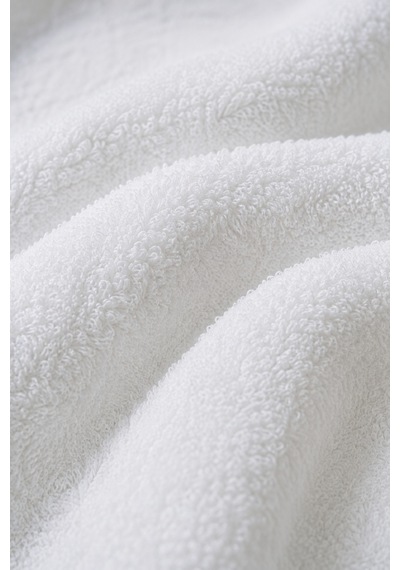 2'li Banyo Havlusu 530gr 70x140 Cm %100 Pamuk Yumuşak Yüksek Su Emici Beyaz Havlu Seti
