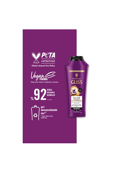 Full Hair Wonder Dökülme Karşıtı Şampuan 400 Mlx5 Adet