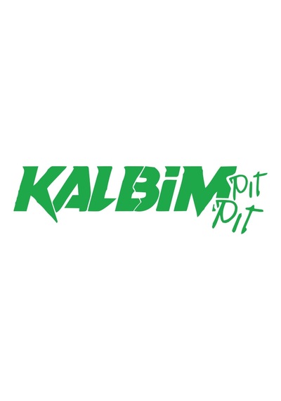 Kalbim Pıt Pıt Araba Sticker 17x17 Cm Yeşil