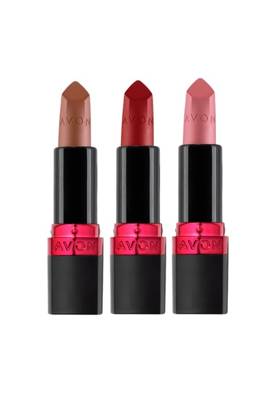 Ultra Mat Marvellous Mocha, Red Supreme Ve Pure Pink Üçlü Ruj Paketi Çok Renkli - 883804019 Diğer