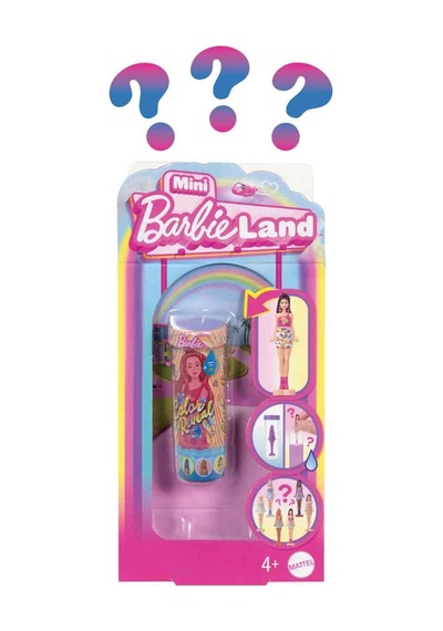 Mini Barbieland Color Reveal Bebek Sürpriz Paket Jcr08