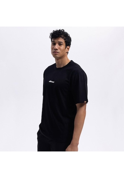 Ellesse Em391-bk Bisiklet Yaka Erkek T-shirt - Siyah