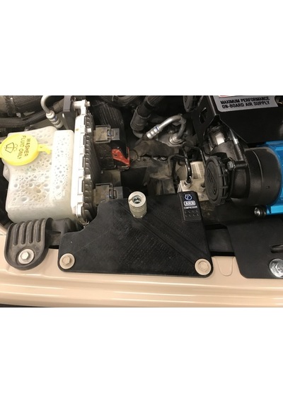 Jk Jeep Arb Twin Air Motor Kapağı Altı Şalter Ve Hava Hattı Braket Paneli