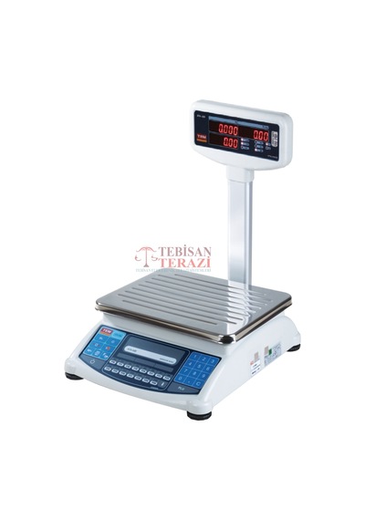 Ata Boyunlu Led 120 KG x 20 - 50 Gr Fiyat Hesaplamalı Terazi N11105