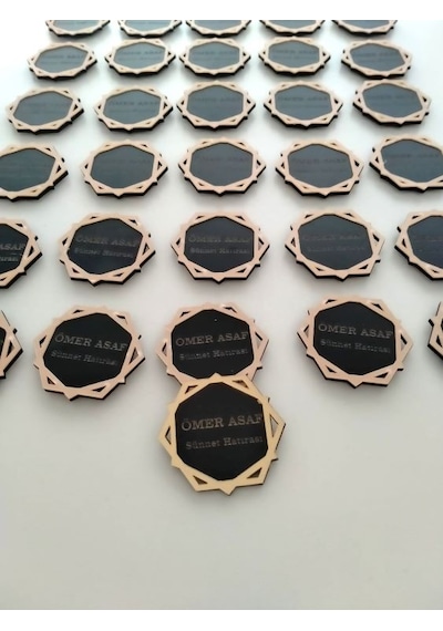 Magnet Altıgen Modeli Kişiye Özel
