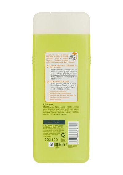Mandalina Ve Misket Limon Duş Jeli, 400 Ml Diğer