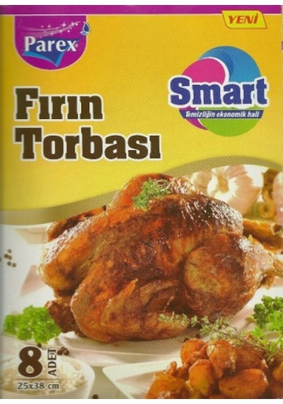 Parex Smart Fırın Torbası 25cm X 38cm 8 Adet Diğer