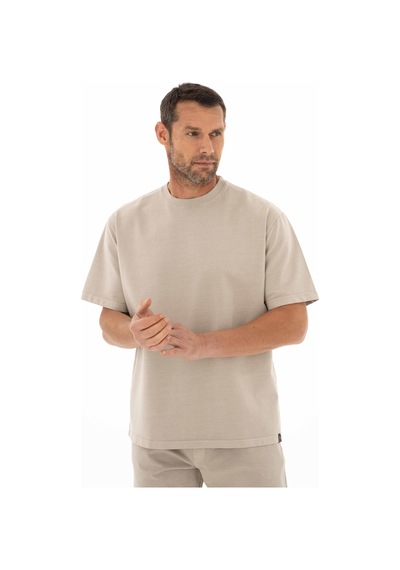 AR-MA Arma Erkek Oversize Kısa Kollu Bisiklet Yaka Sweatshirt