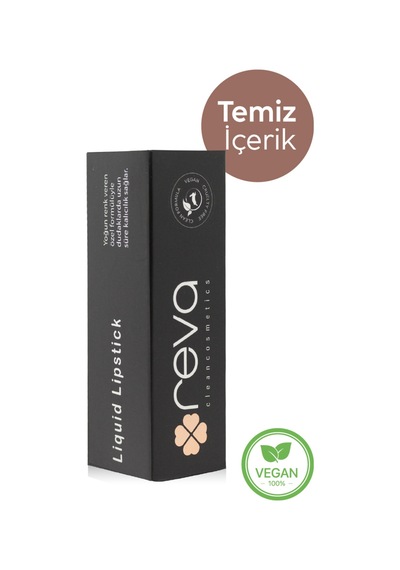 Reva Vegan & Temiz İçerikli Likit Mat Ruj 1