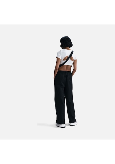 Nike Sportswear Collection Twill Woven Fabric Snap Legs Kadın Pantolon-sportxstore Siyah