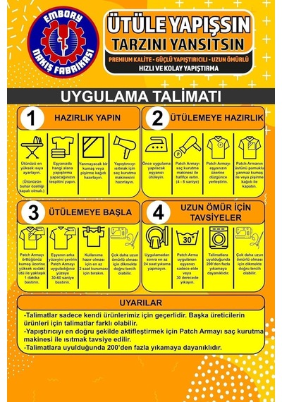 Ütü İle Yapışan Arma Yama, Renkli Kalp Set 9 Adet Ütüyle Yapışan Nakış Dokuma Aplike Patch