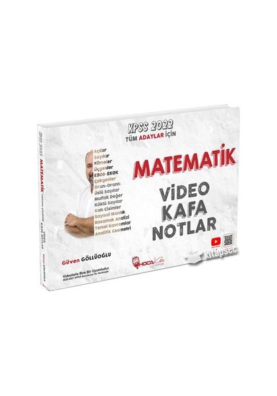 Kpss Matematik Video Kafa Notlar 2022 - Hoca Kafası Yayınları