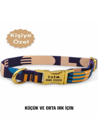 Caramelos Köpek Tasması-küçük Irk Ve Orta Irk İsimli Tasma 17 Taba