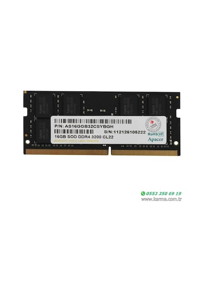 Hp 15-db0020nt 4mv49ea, 15-db0023nt 4su31ea Uyumlu Bellek Ram