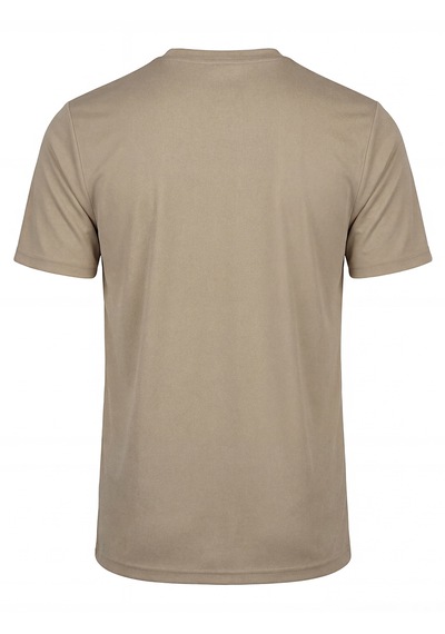 Orendahill Erkek Spor Tişört Hızlı Kuruyan Esnek Regular Fit Basic Gym Activewear Bej