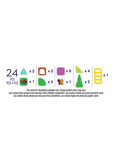 Magna-tıles - Travel Set - Ağaç Ev - 24 Parça