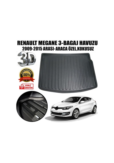Renault Megane 3 Hb Bagaj Havuzu 2009-2015 Arası