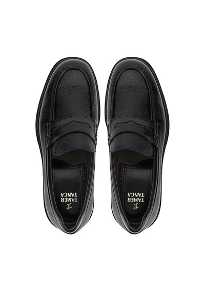 Tanca Premium Erkek Hakiki Deri Siyah Loafer Ayakkabı 342 9901 Erk Ayk Sk26-27 Sıyah Acma/gyk