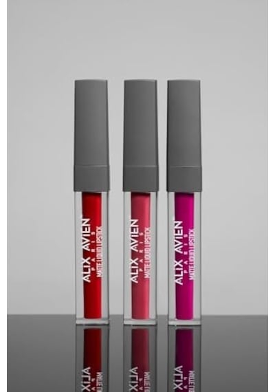 Uzun Süre Kalıcı Kadifemsi Kuruma Yapmayan Mat Likit Ruj - Lipstick 508 Bright Rose 0