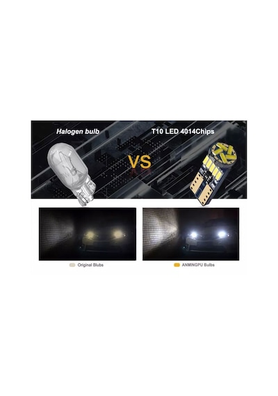 Volkswagen Scirocco Led Plaka Aydınlatma T10 18 Led Beyaz