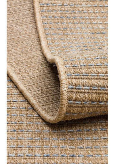 Eko Halı Ventura Vnt 01 Natural Blue Xw Sisal Görünümlü İç Ve Dış Mekan Uyumlu Hav Vermeyen Modern D