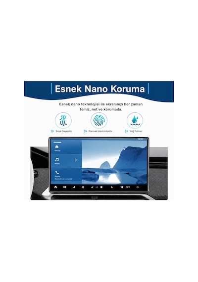 Mobilite Foton Tunland V9 Uyumlu 2023 2024 2025 2026 Model 14.6 İnç Multimedya Navigasyon 9h Nano Ekran Koruyucu