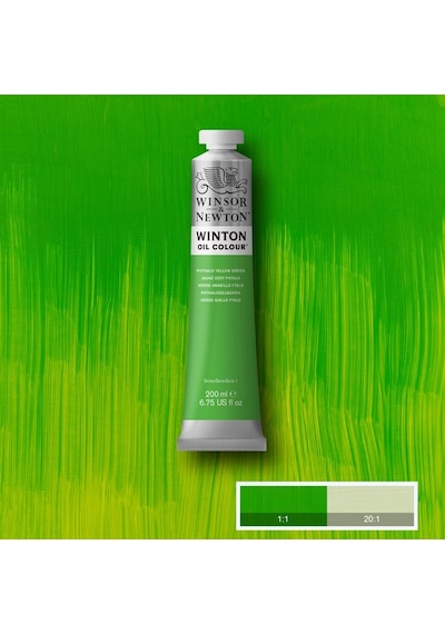 Winsor Newton Winton Yağlı Boya 200 ML - N:403 Phthalo Yellow Gree