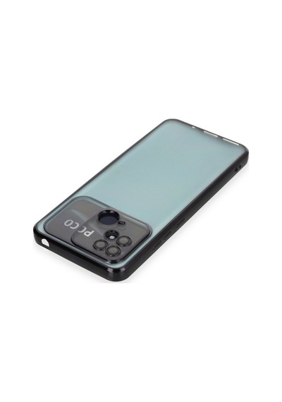 Redmi 10c Kılıf Razer Lensli Silikon - Siyah Çok Renkli