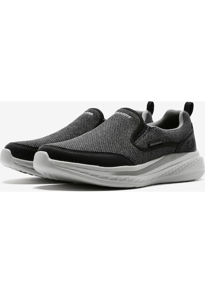 Skechers Slade - Lucan Erkek Siyah Günlük Ayakkabı 210808 Blk Siyah