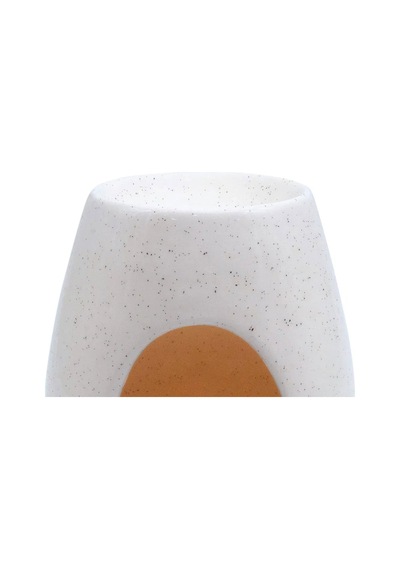 Deco Enyo Seramik Buhurdanlık - Krem - 11 Cm Çok Renkli