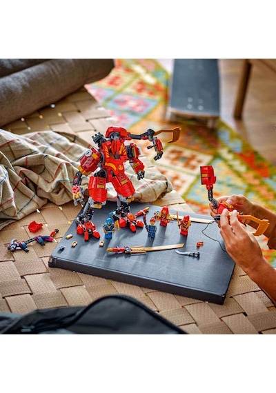 LEGO® NINJAGO Kai’nin Ninja Tırmanma Robotu 71812 9+ Yaratıcı Oyuncak Yapım Seti - 623 Parça