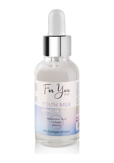 Gençlik Sütü Cilt Bakım Serumu, Anti-aging, Yaşlanma Karşıtı, Retinol-collagen-hyaluronic Acid 30 Ml